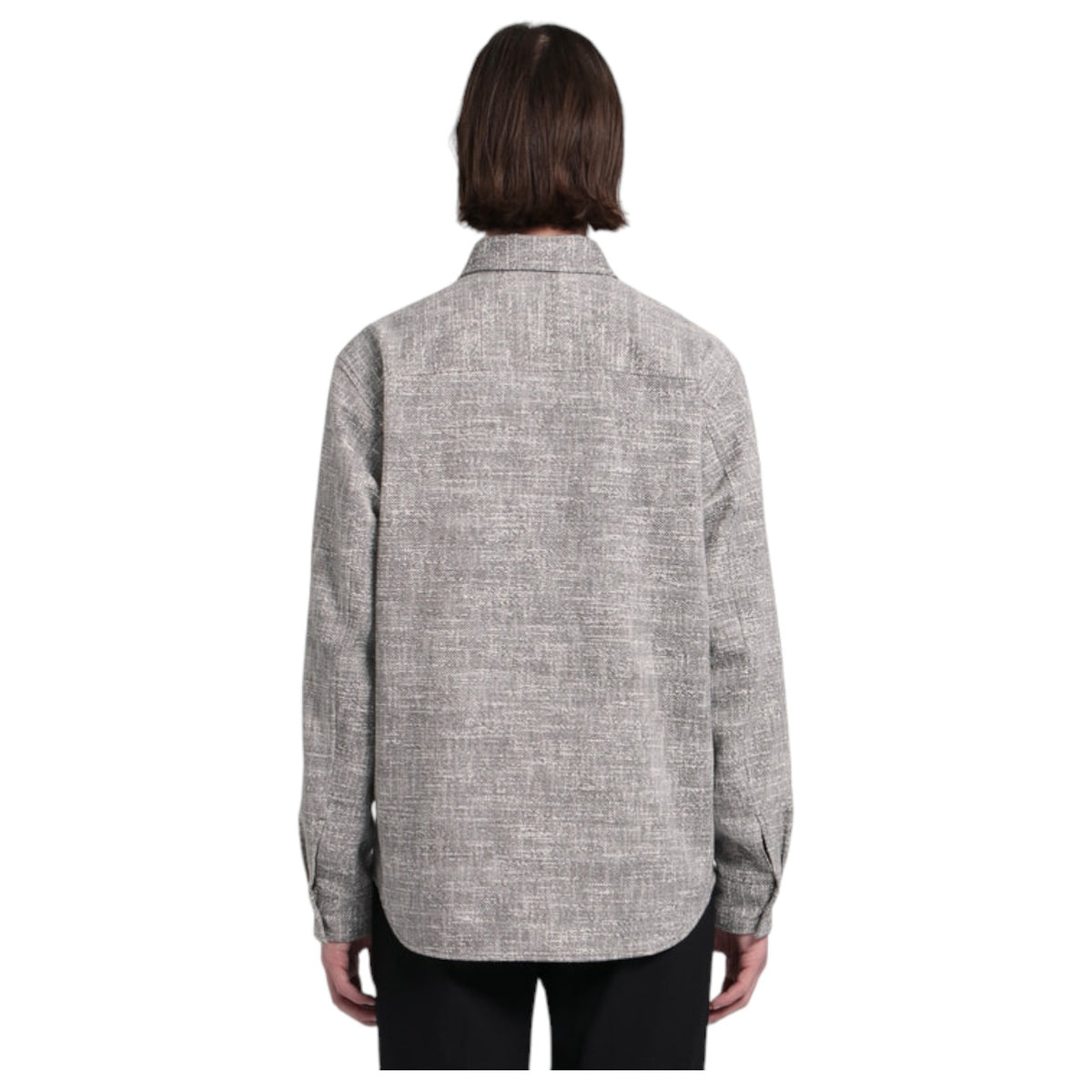 Theory Black Multi Tweed Canvas Garvin B SL O0174408