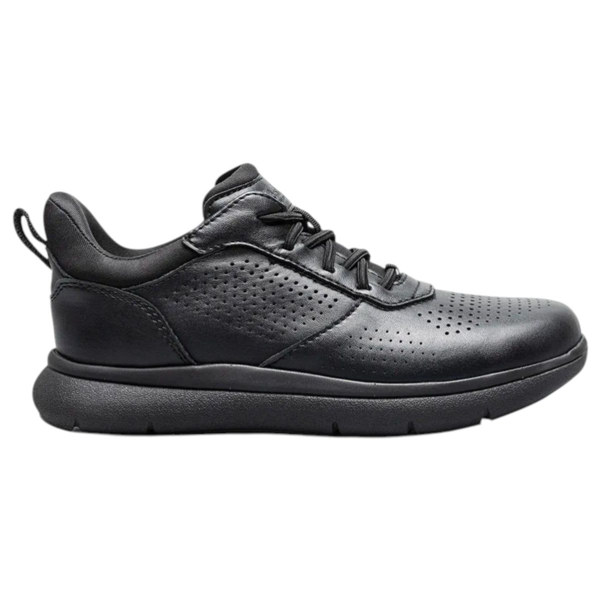 Florsheim Fleet Jr. Boys Perf Toe Elastic Lace Sneaker 16704-005