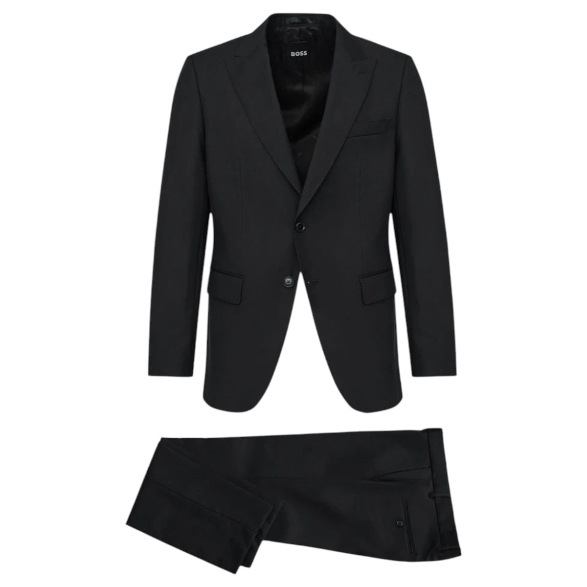 BOSS H-Huge Peak Lapel Wool Suit – Style 50567229