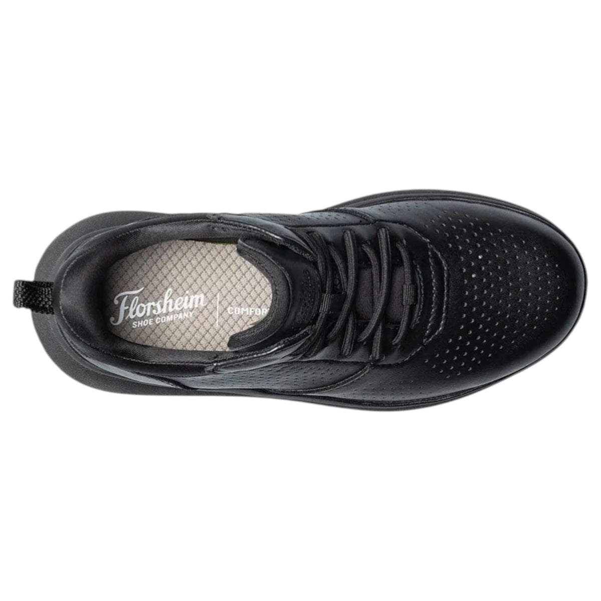 Florsheim Fleet Jr. Boys Perf Toe Elastic Lace Sneaker 16704-005