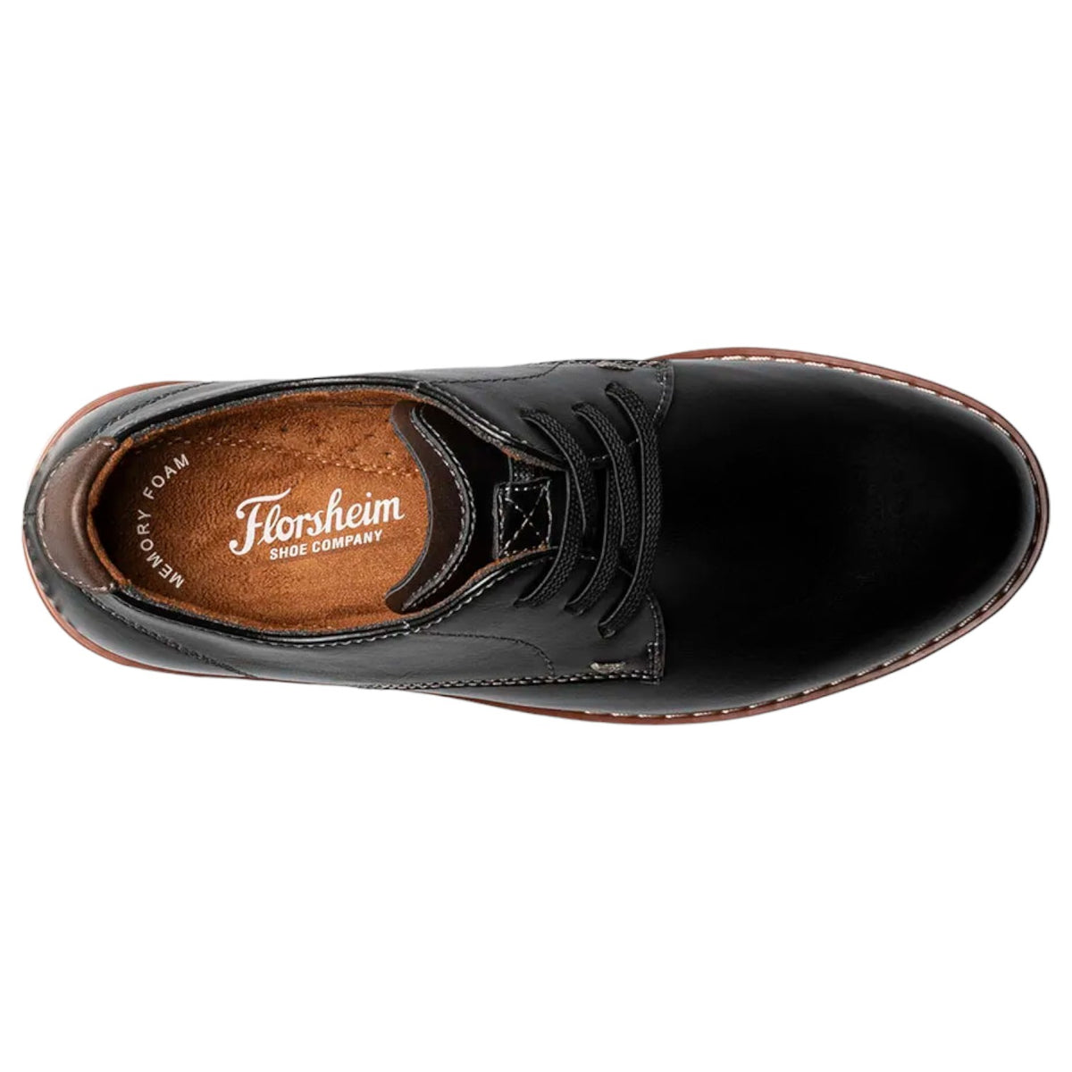 Florsheim Vibe PT OX, JR Black Shoes 16699 001 Black/White