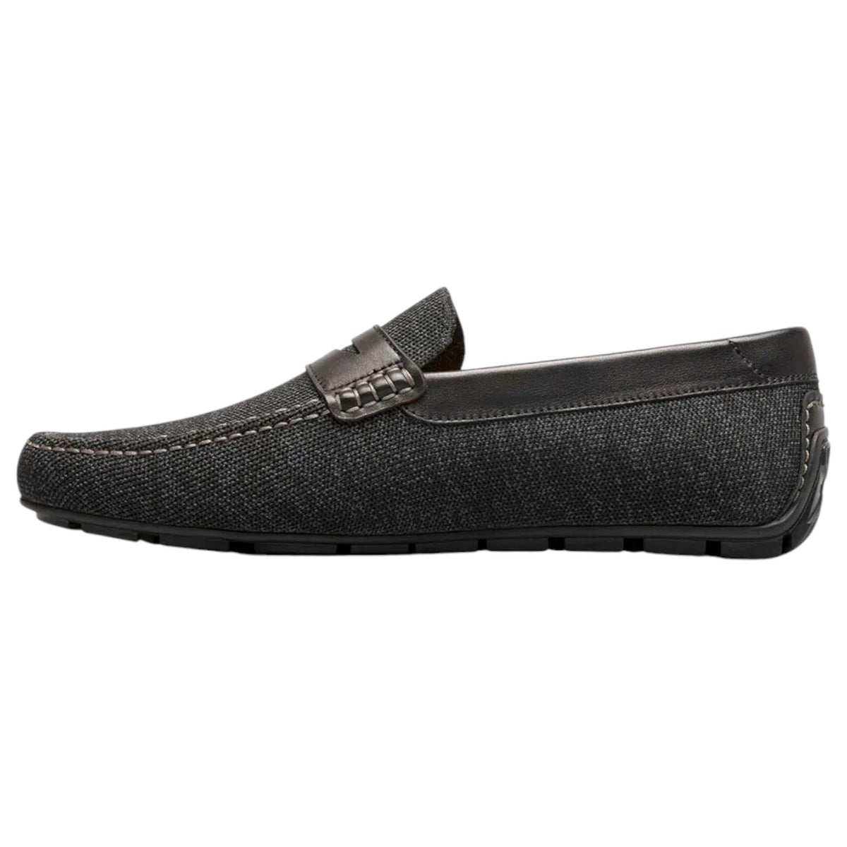 Florsheim Motor Knit Moc Toe Penny Driver Shoes 13418 001 Black