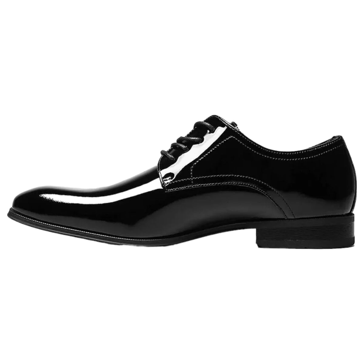 Florsheim Tux Plain OX Lace Up Shoes In Black 14212 004 Black