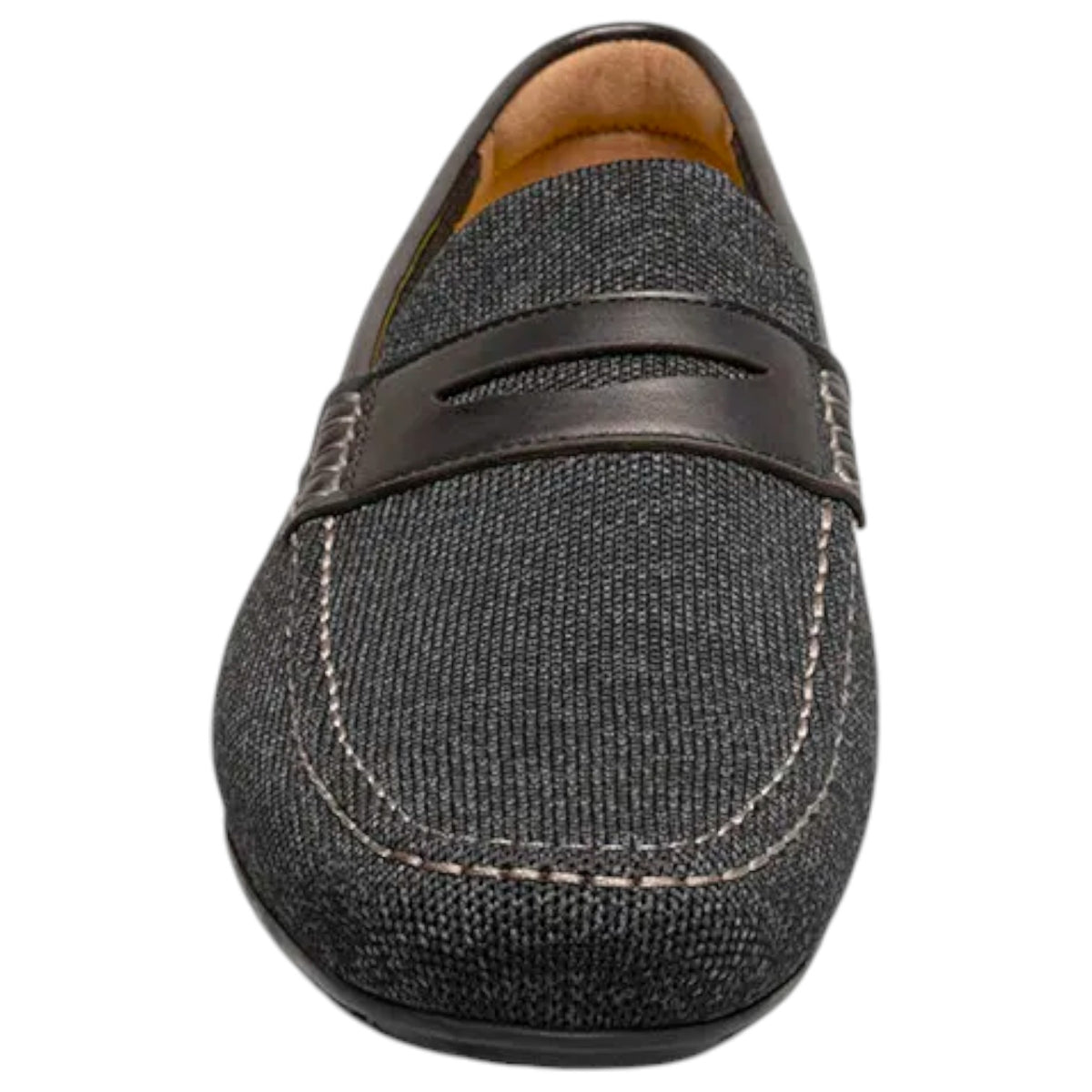 Florsheim Motor Knit Moc Toe Penny Driver Shoes 13418 001 Black