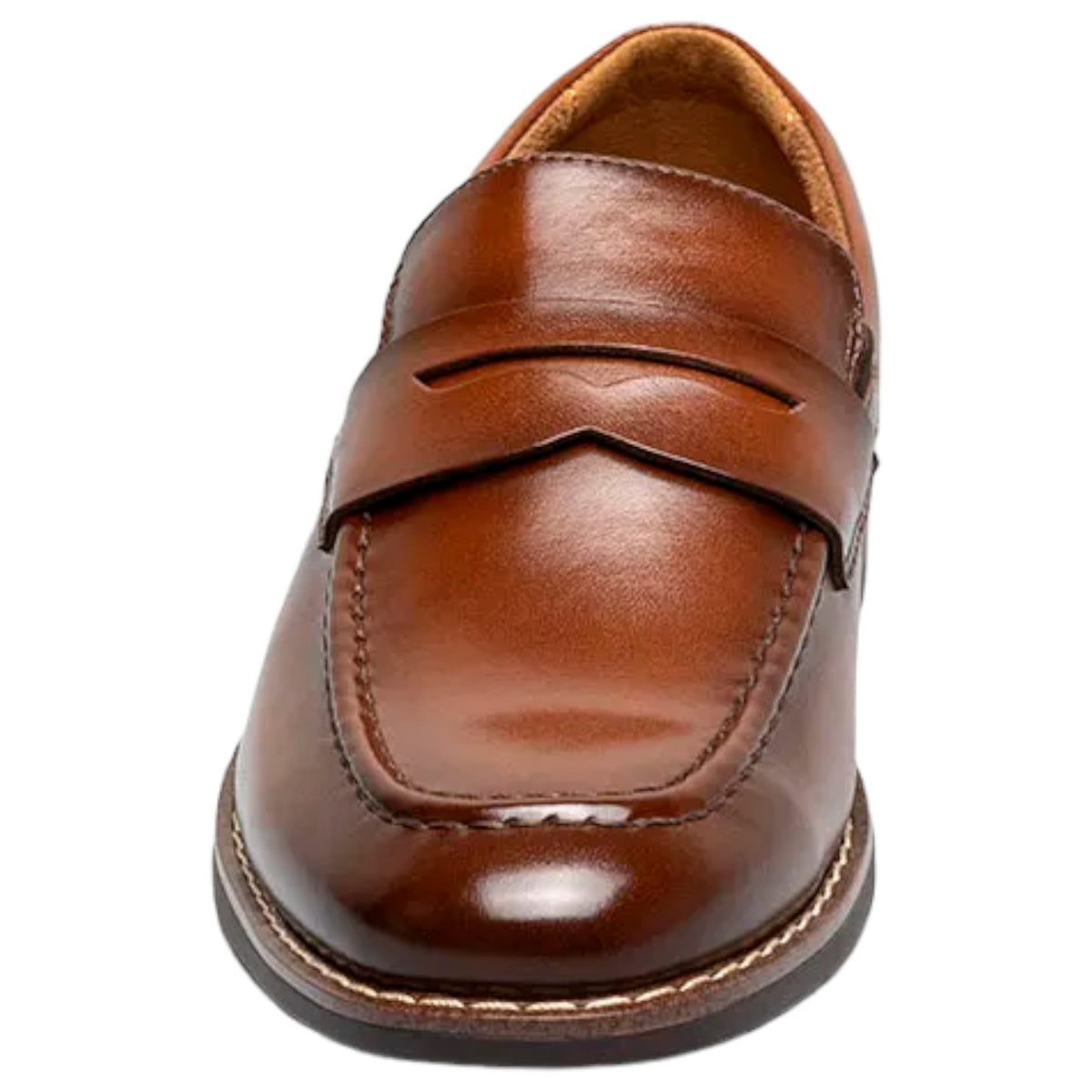 Florsheim Rucci Jr. Boys Moc Toe Penny Loafer 16696 221 Brown