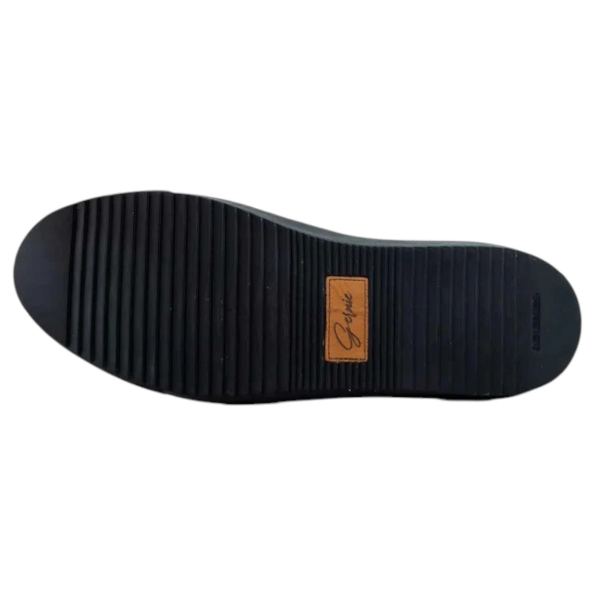 Gernie 33's Laceless Low Top Black Suede 12704-BS