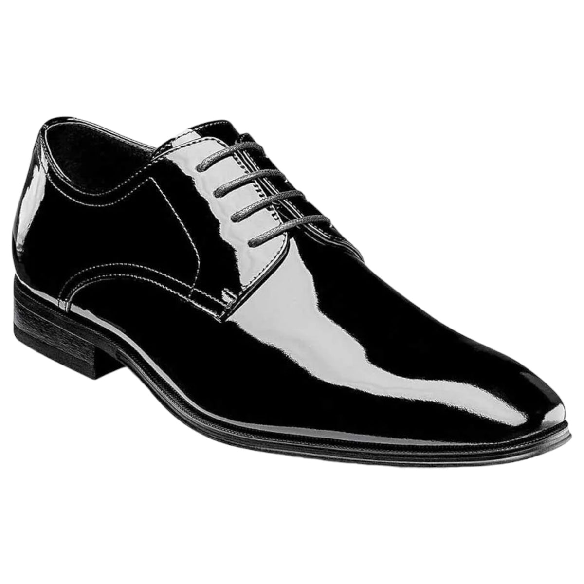 Florsheim Tux Plain OX Lace Up Shoes In Black 14212 004 Black
