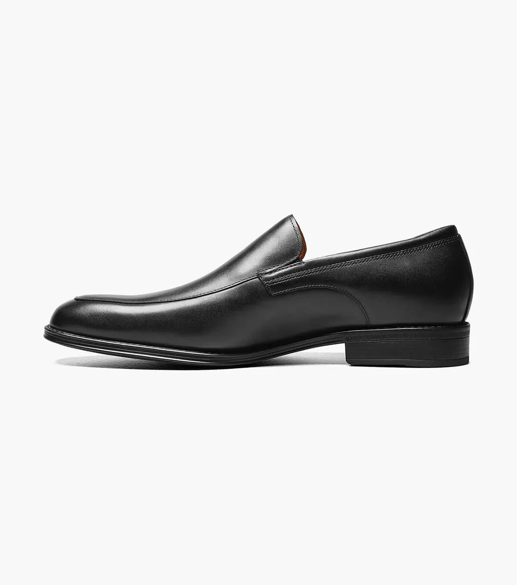 Florsheim AMELIO Moc Toe Venetian Slip On-Black 14266-001