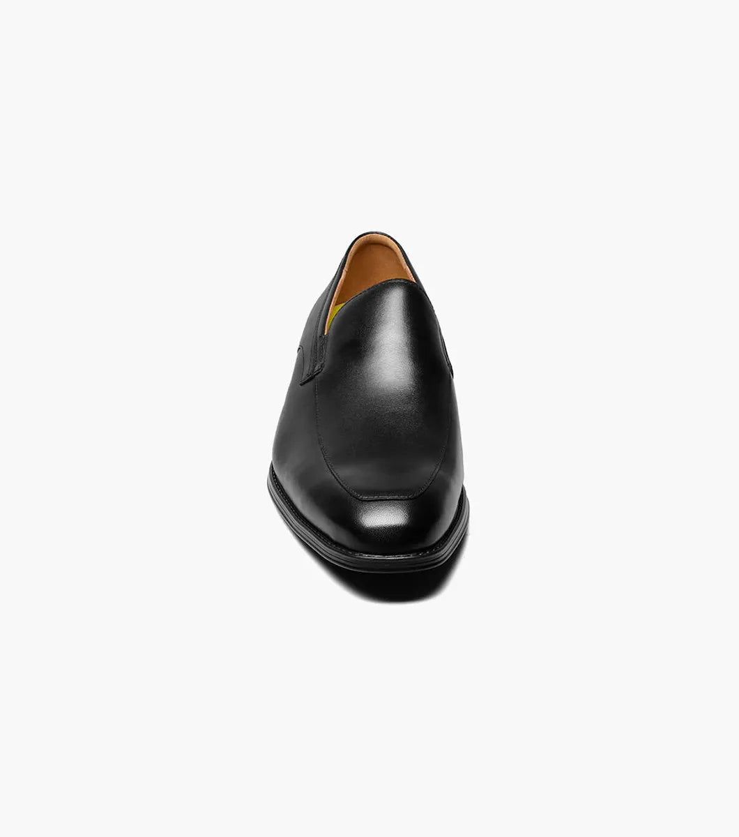 Florsheim AMELIO Moc Toe Venetian Slip On-Black 14266-001