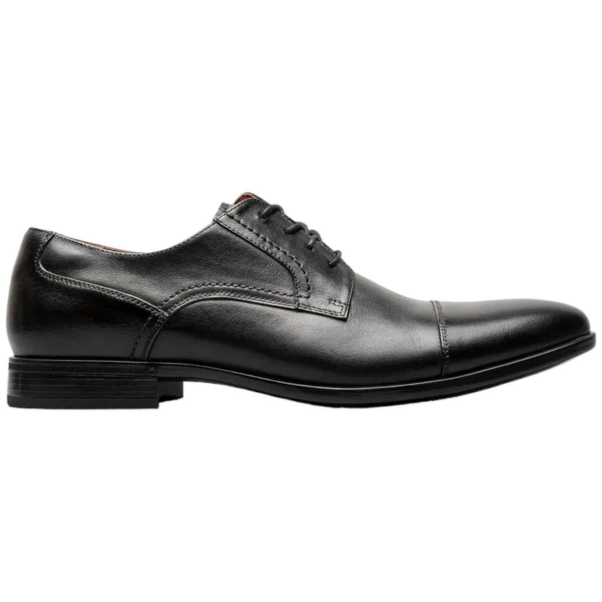 Florsheim ZAFFIRO Cap Toe Oxford-Black 15204-001