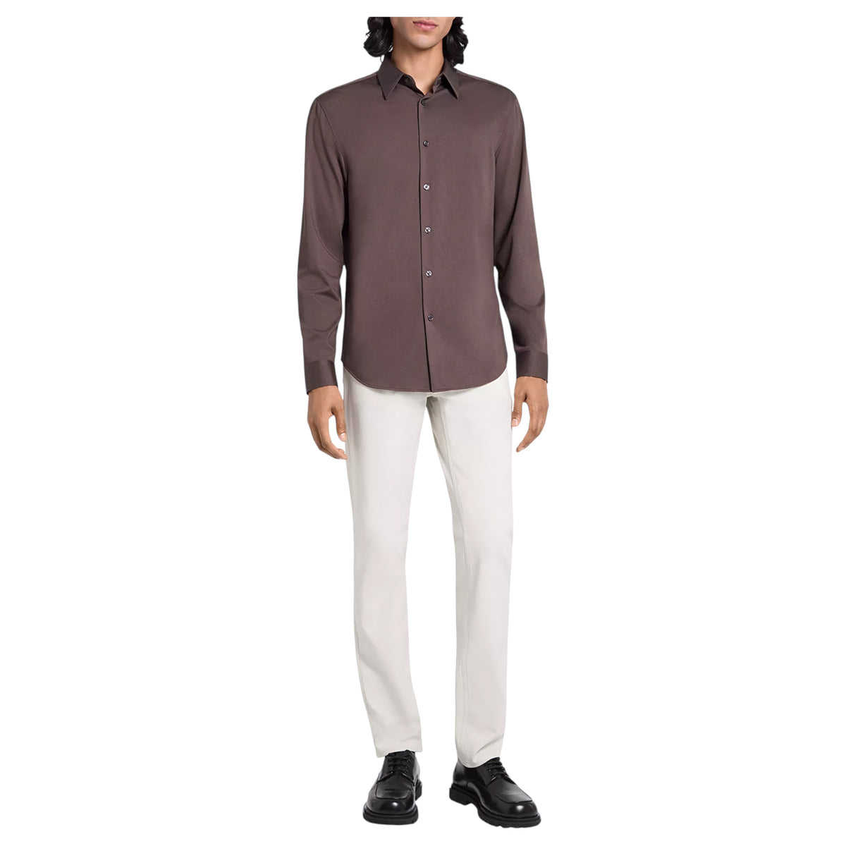 Theory Sylvain Shirt in Structure Knit J0794505