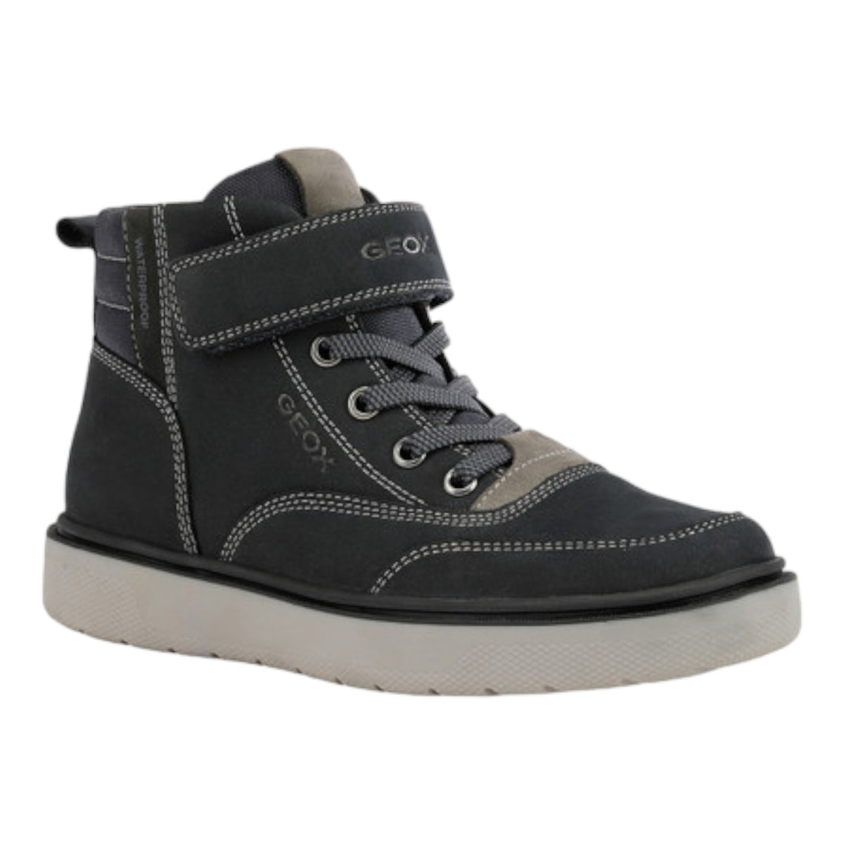 Geox Boy's waterproof ankle boot loaded with urban edge J167TA-032FU-C0045