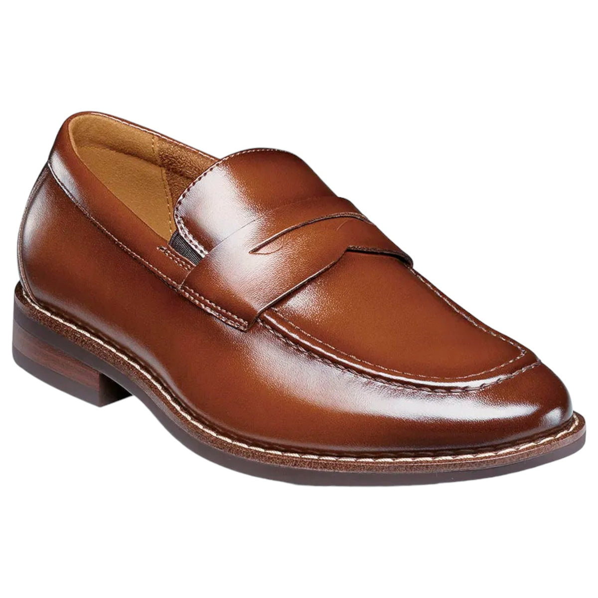Florsheim Rucci Jr. Boys Moc Toe Penny Loafer 16696 221 Brown