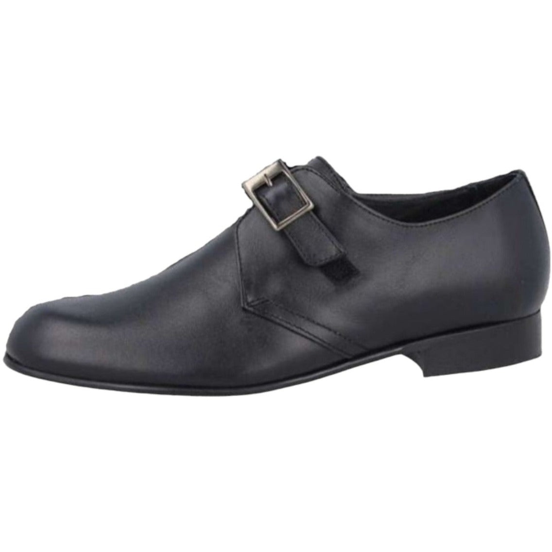 Andanines Boys Dress Shoe Black Leather Strap 232870