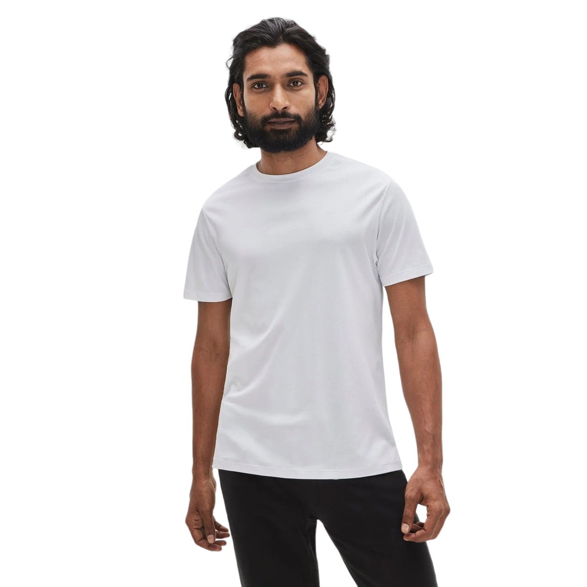 Robert Barakett The Tee White 100% Pima Cotton