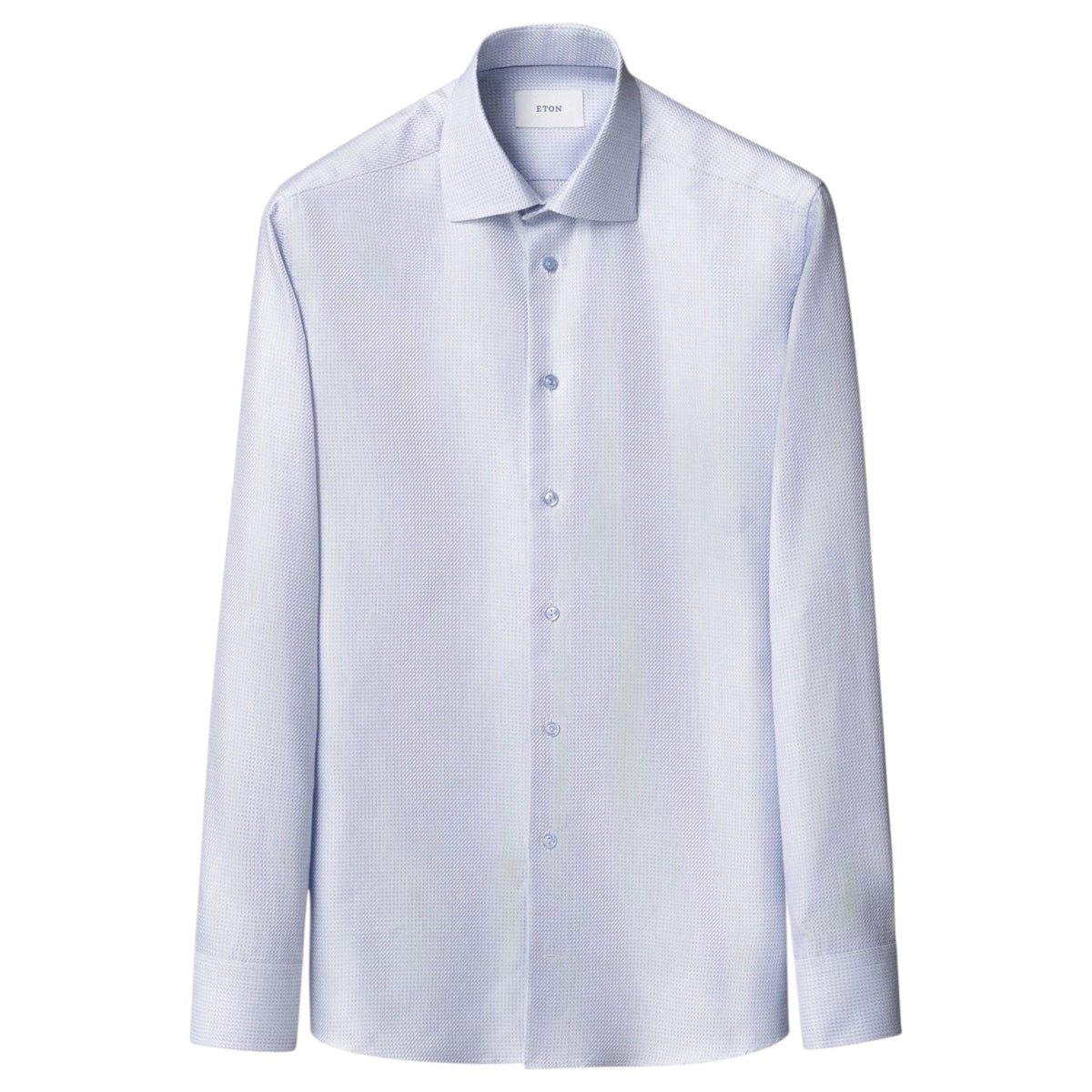 Eton Micro Check King Twill Dress Shirt