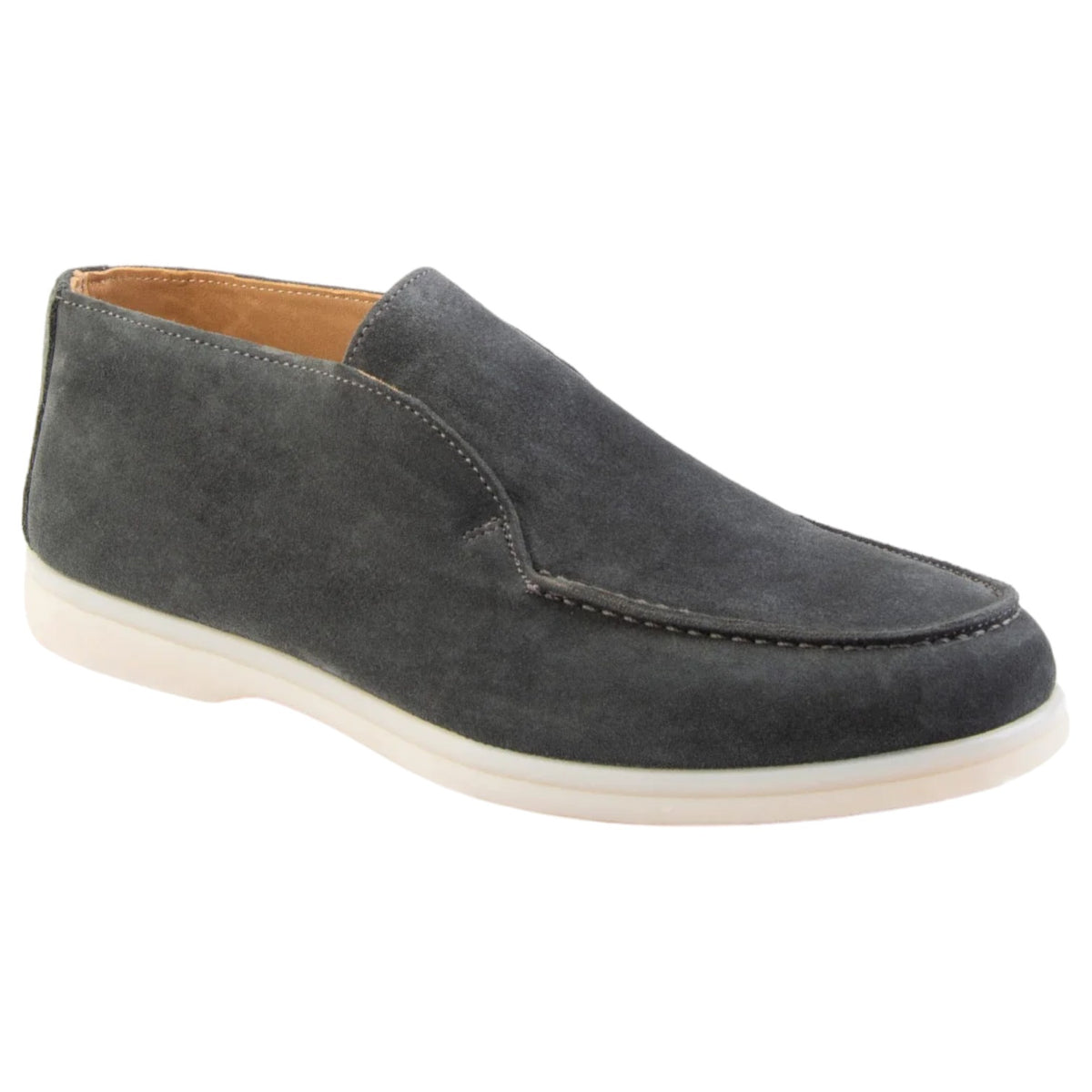 AXNY Boys Suede Shoes In Gray SS4101 Gray