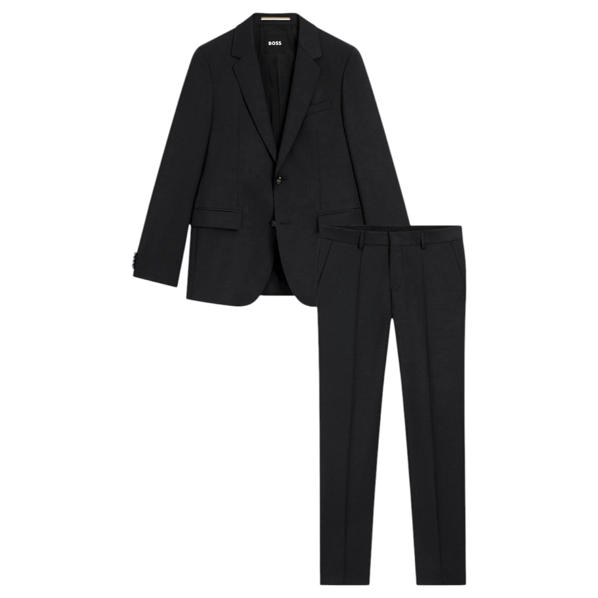 Boss Slim-Fit Suit In Micro-Patterned Virgin Wool