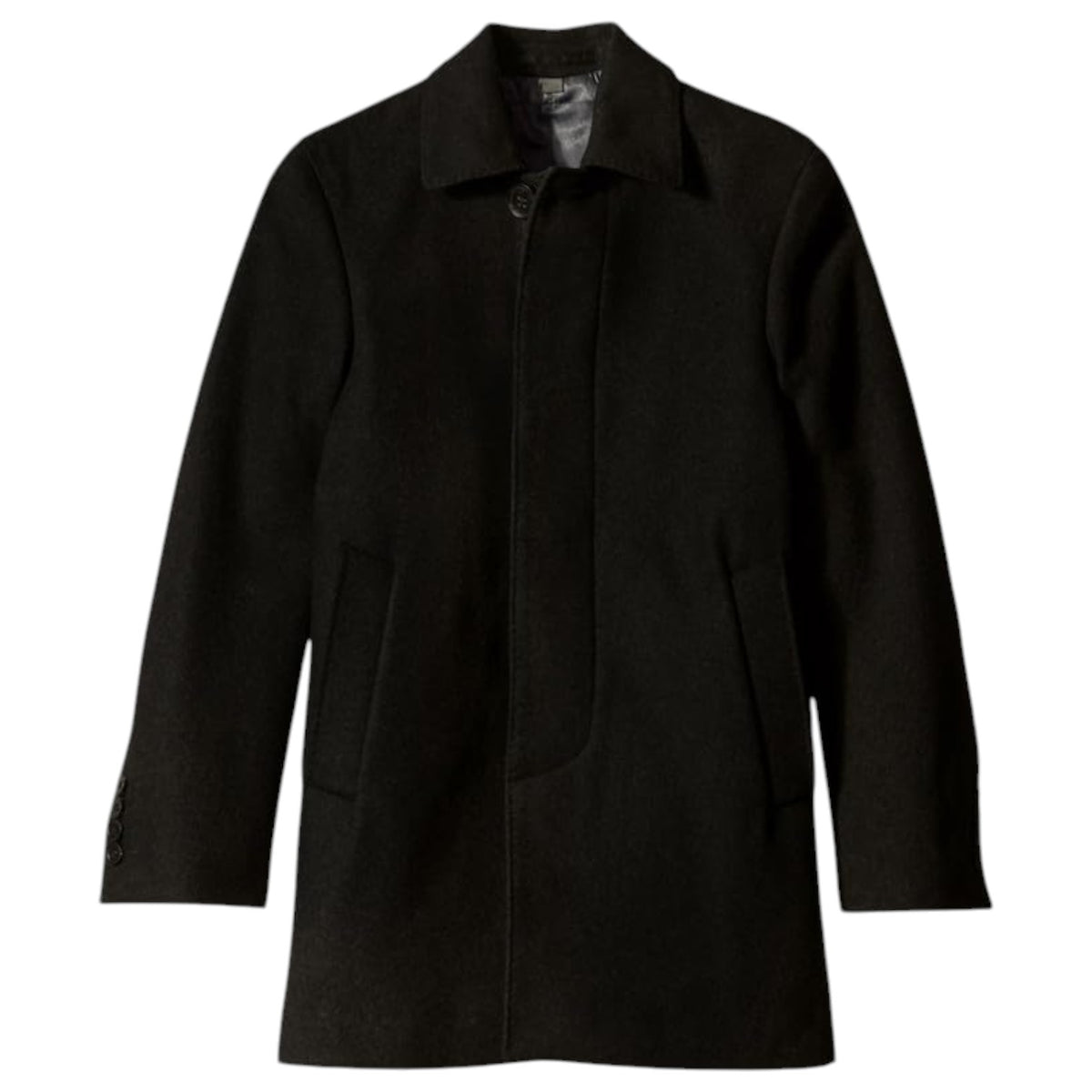 Boys Bradley Jones Walden Wool Coat 4436K Black