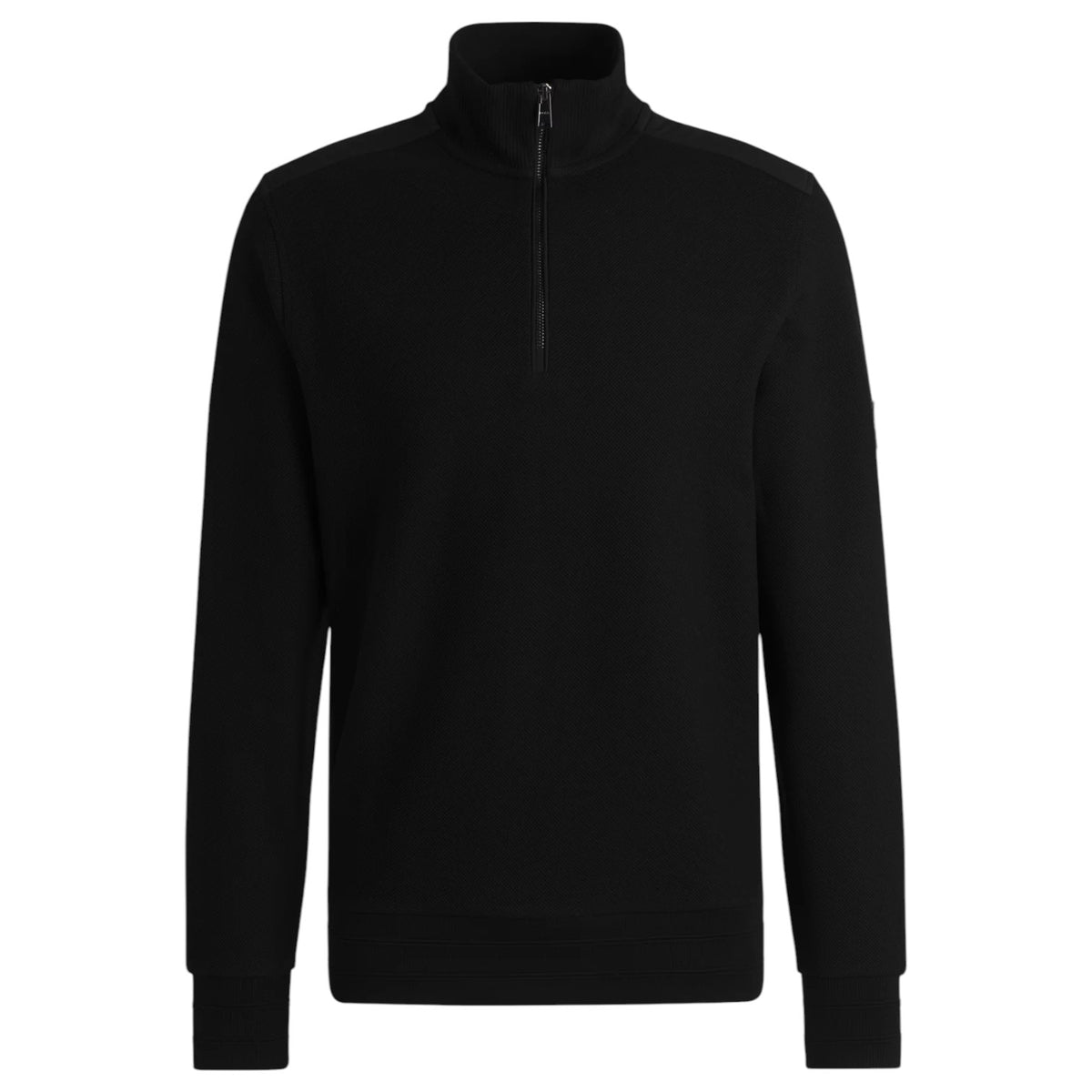Boss Mercerized-Cotton Regular-Fit Sweatshirt With Logo Patch 5052499-001