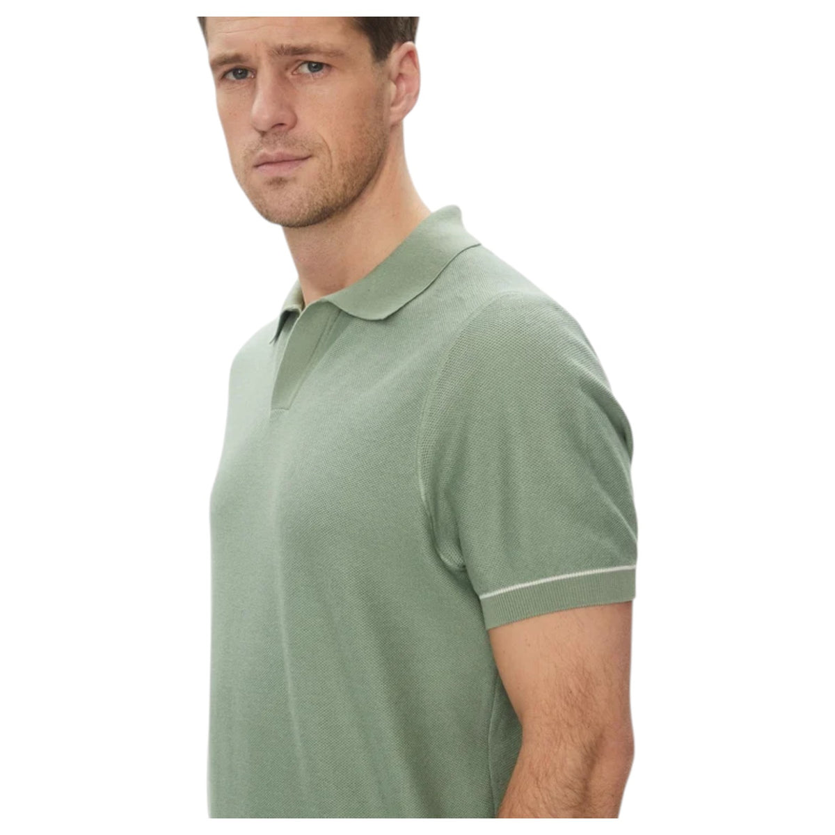 BOSS Sweater With Johnny Collar 50537654 373