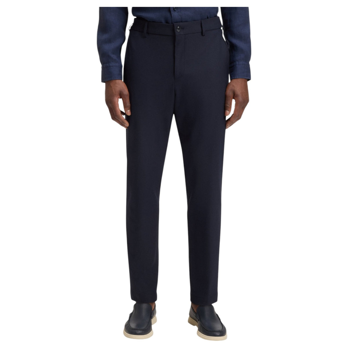 Boss Tapered-Fit Trousers In Machine-Washable Stretch Fabric 50546063