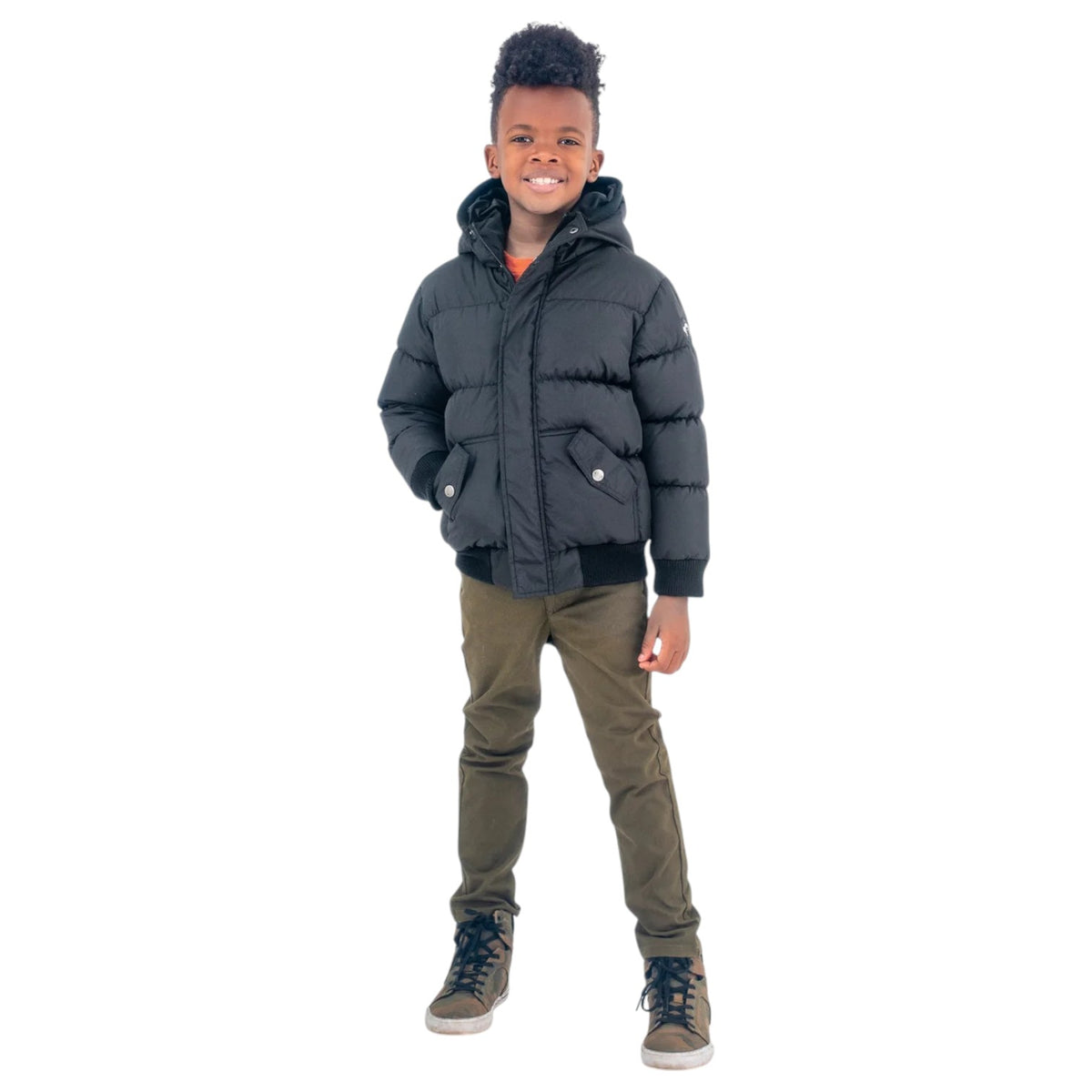APPAMAN Puffy Coat 5PC Black