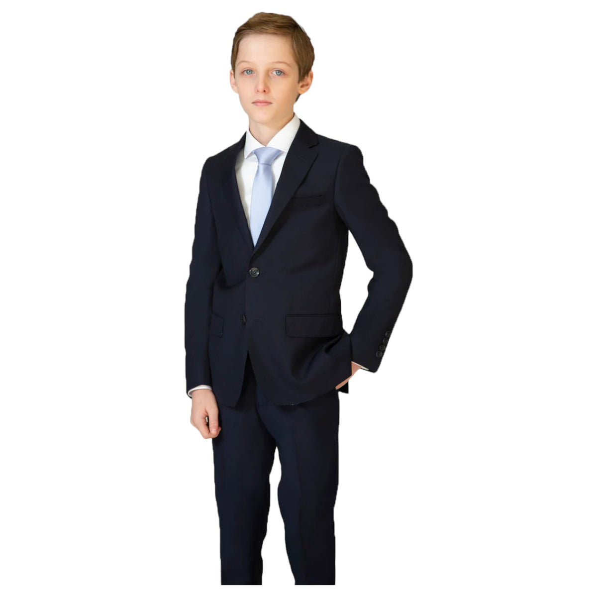 T.O Boys True Navy Suit In Slim/Classic/Husky 29607-37