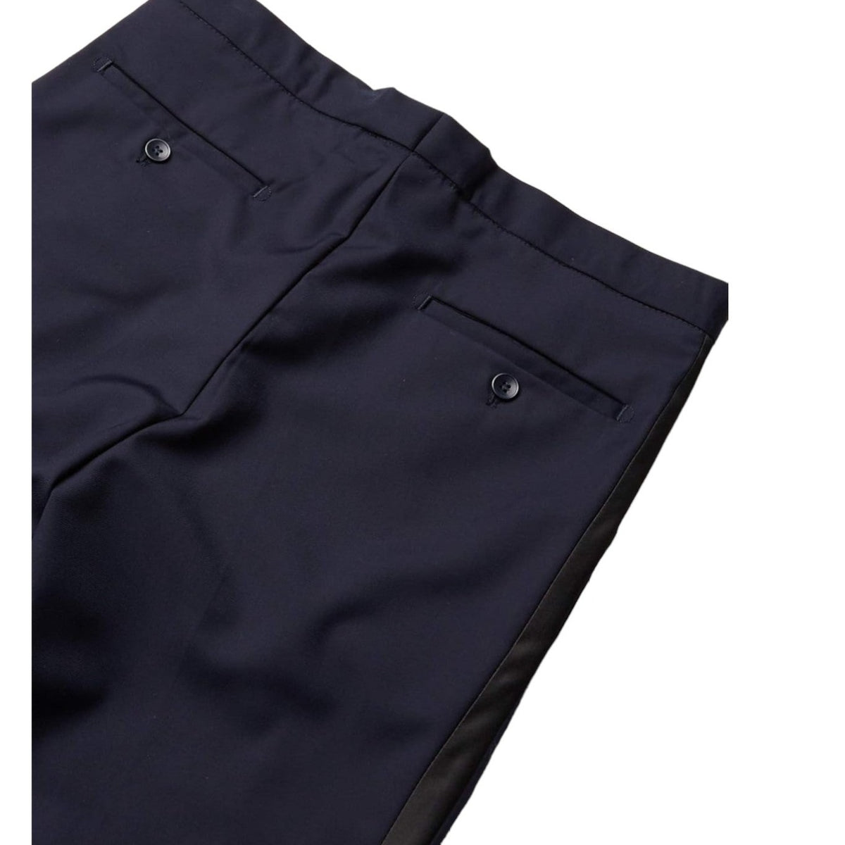 Isaac Mizrahi Boys' 2pc Contrast Peak Lapel Tuxedo ST2500 Navy