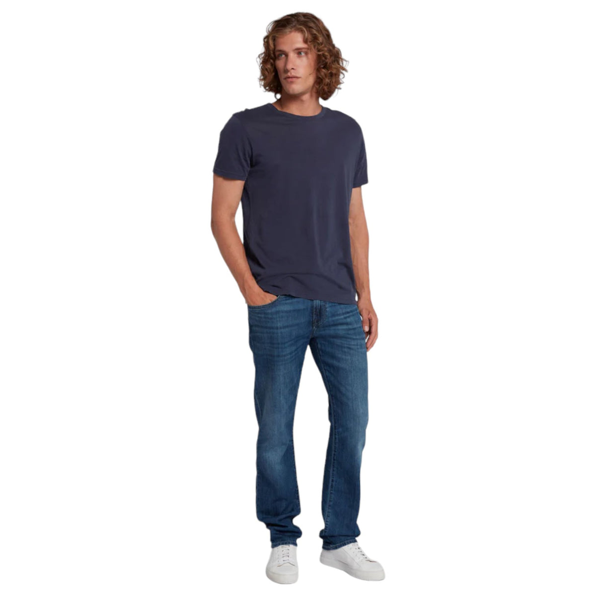 7 For All Mankind The Straight tapered straight leg In Blue ATA121834A Blue
