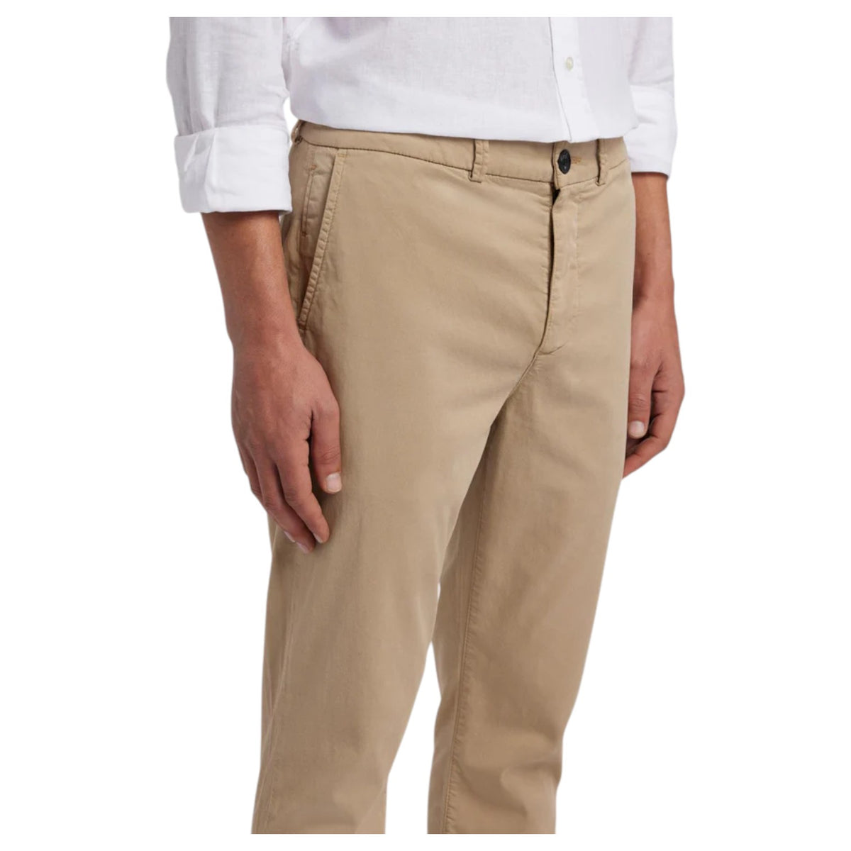7 For All Mankind Adrien Chino Pants For Men 7T809C23 Beige