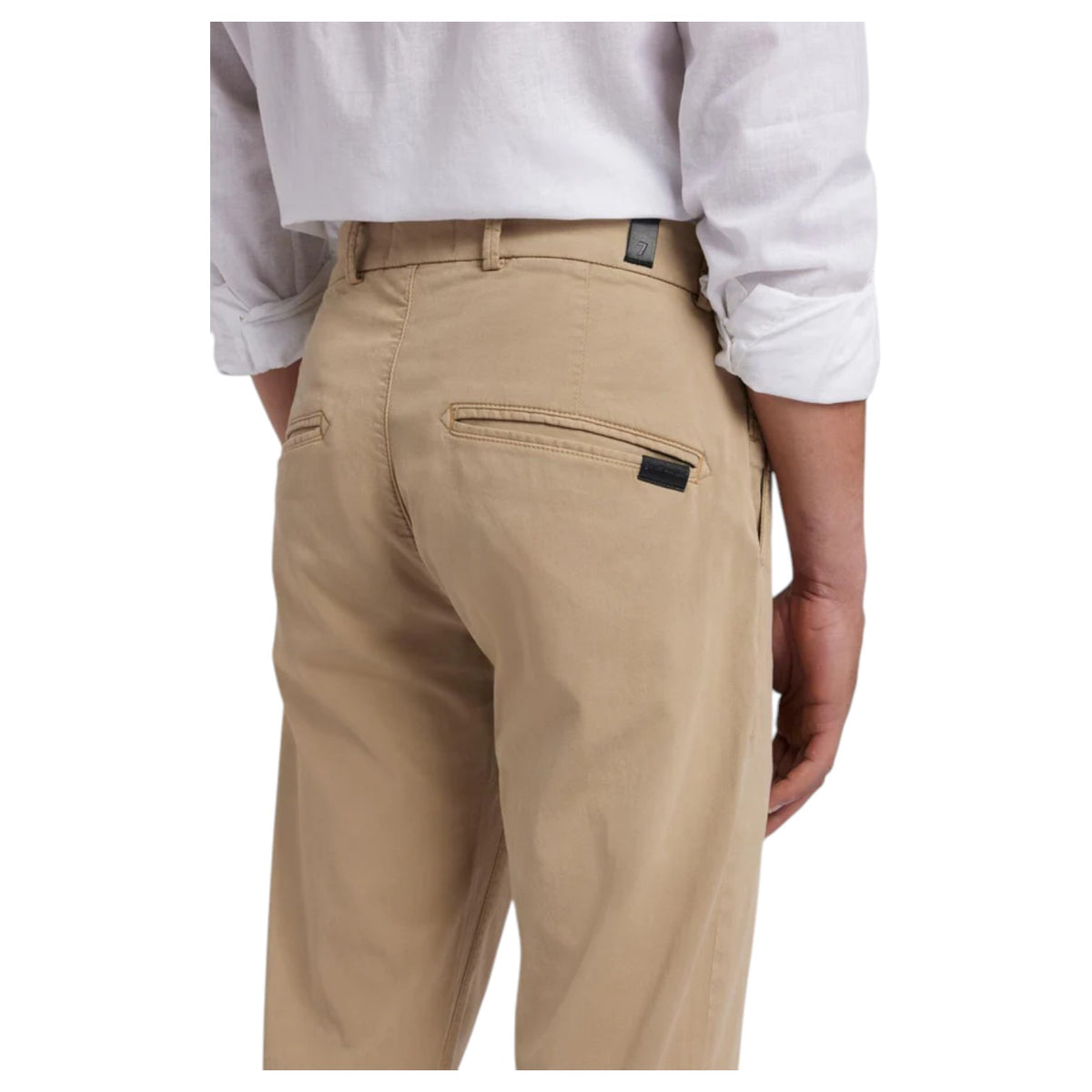 7 For All Mankind Adrien Chino Pants For Men 7T809C23 Beige
