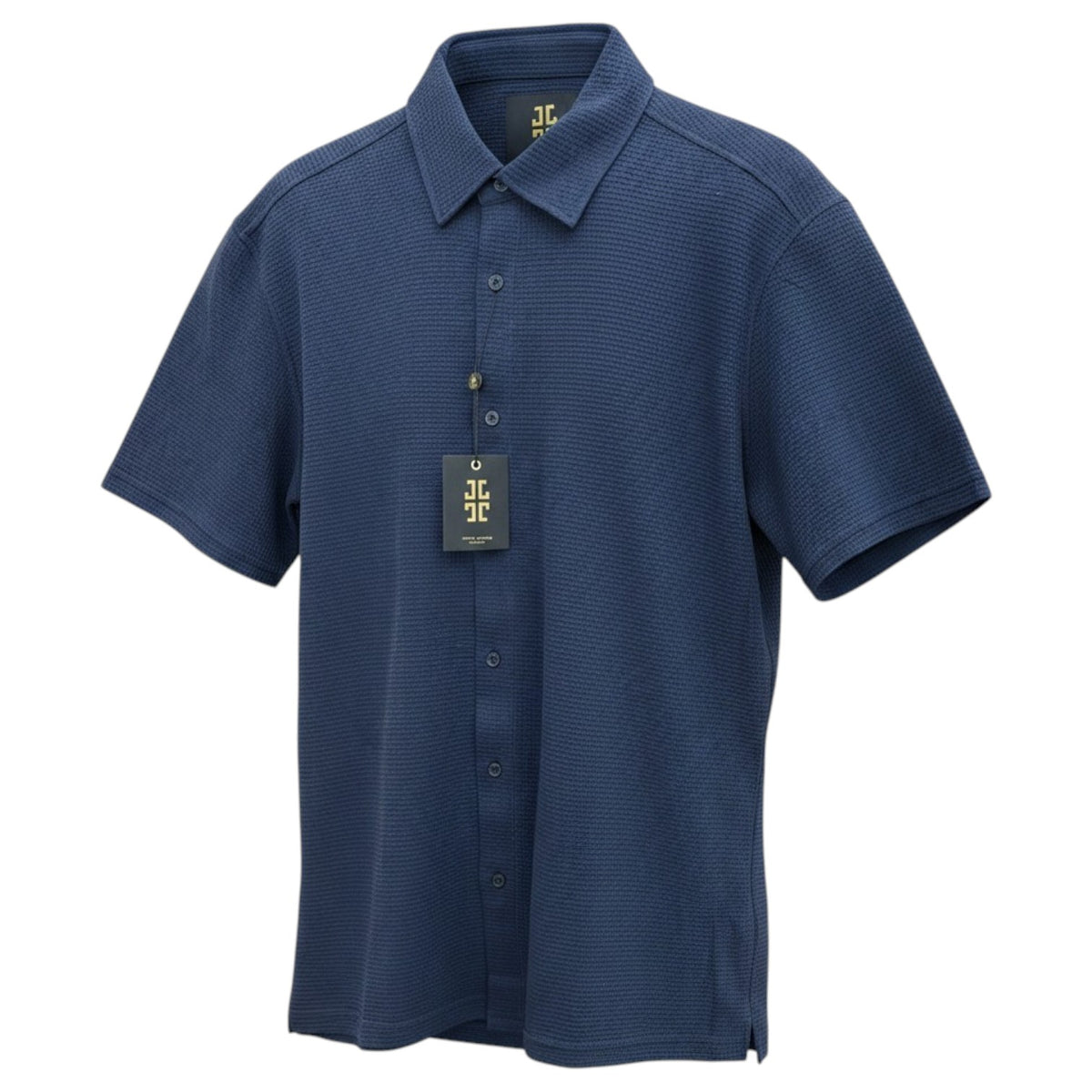 John Peter Men's Short sleeve Waffled Shirt