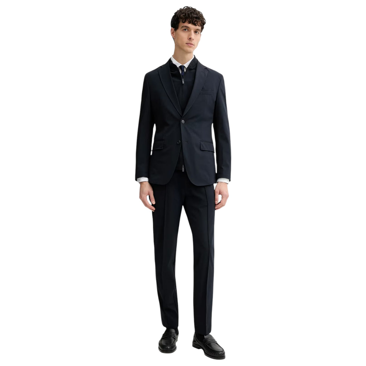 Boss Suit P-Huge 3Pc 4-Way Stretch Performance Fabric 50554433