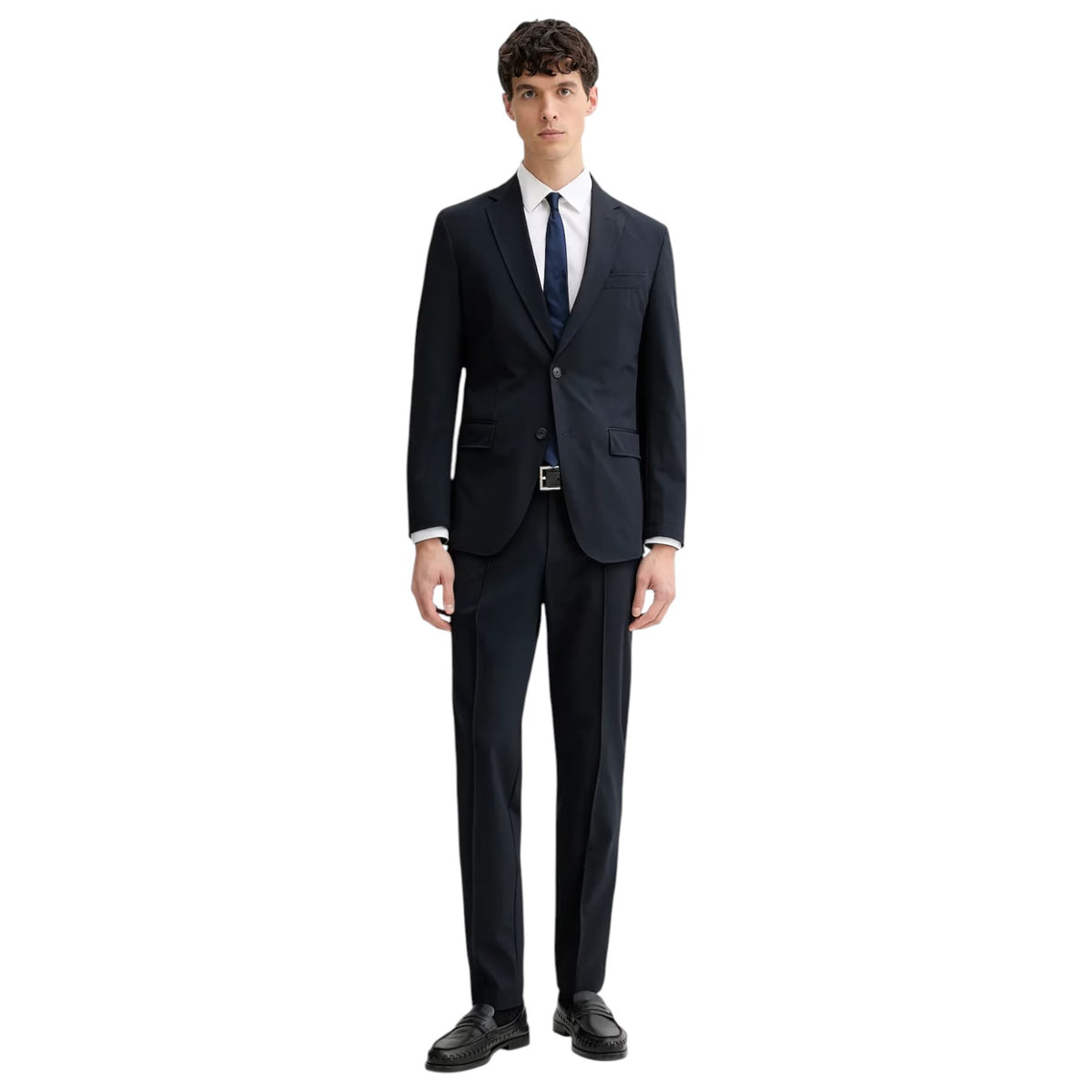 Boss Suit P-Huge 3Pc 4-Way Stretch Performance Fabric 50554433