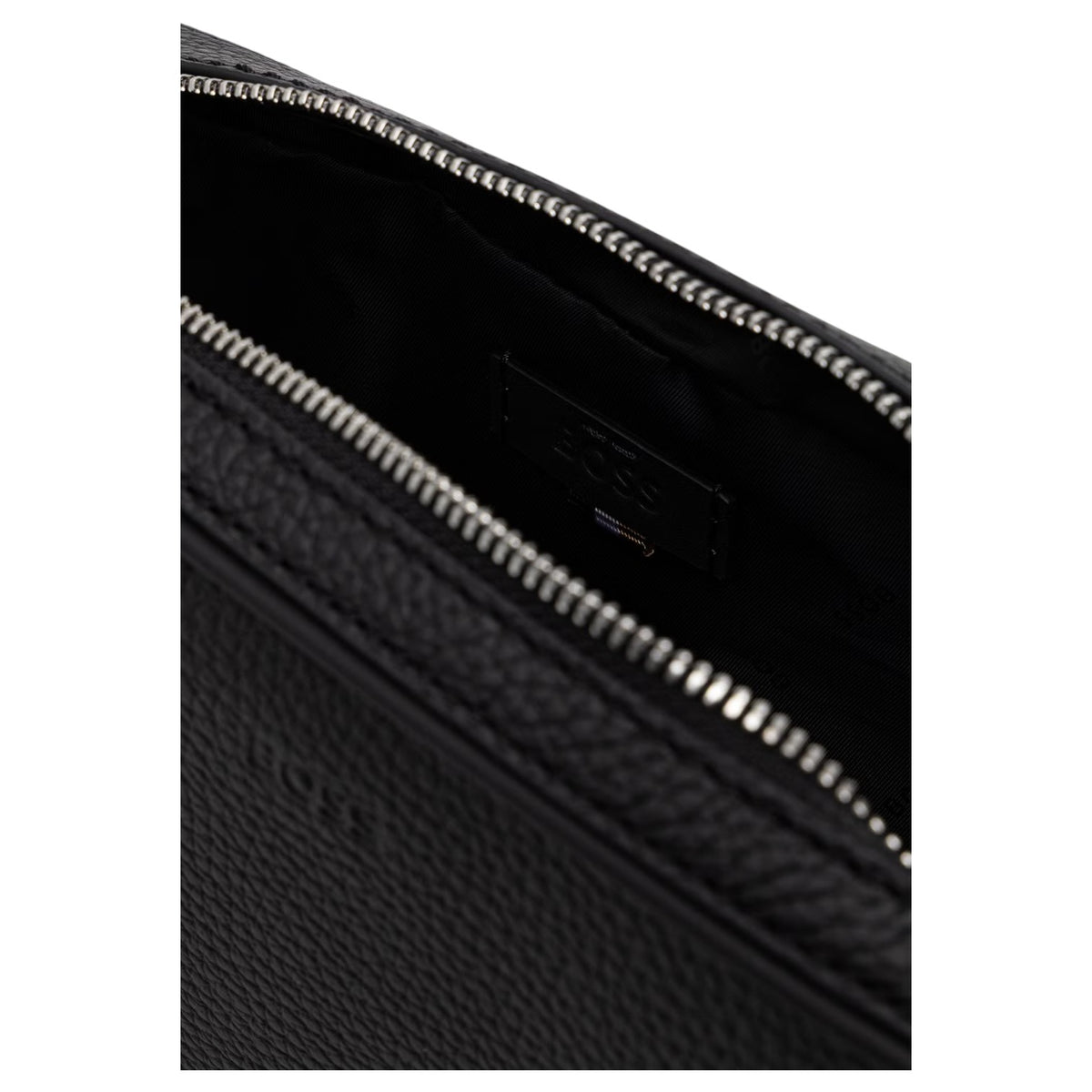 BOSS Men's New Crosstown Leather Clutch Bag 50567685-001