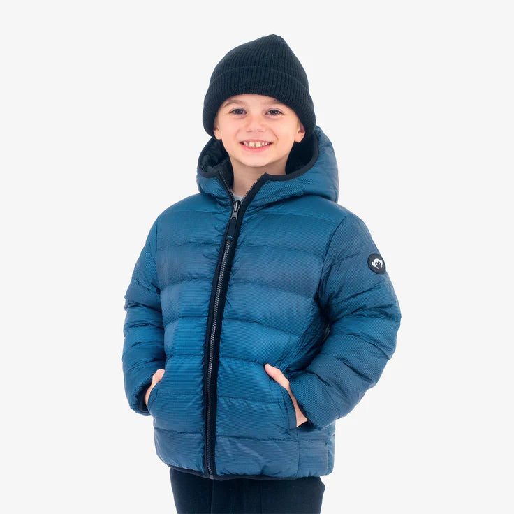 Appaman Reversible Puffer in Blue Wave NEW! C5RP