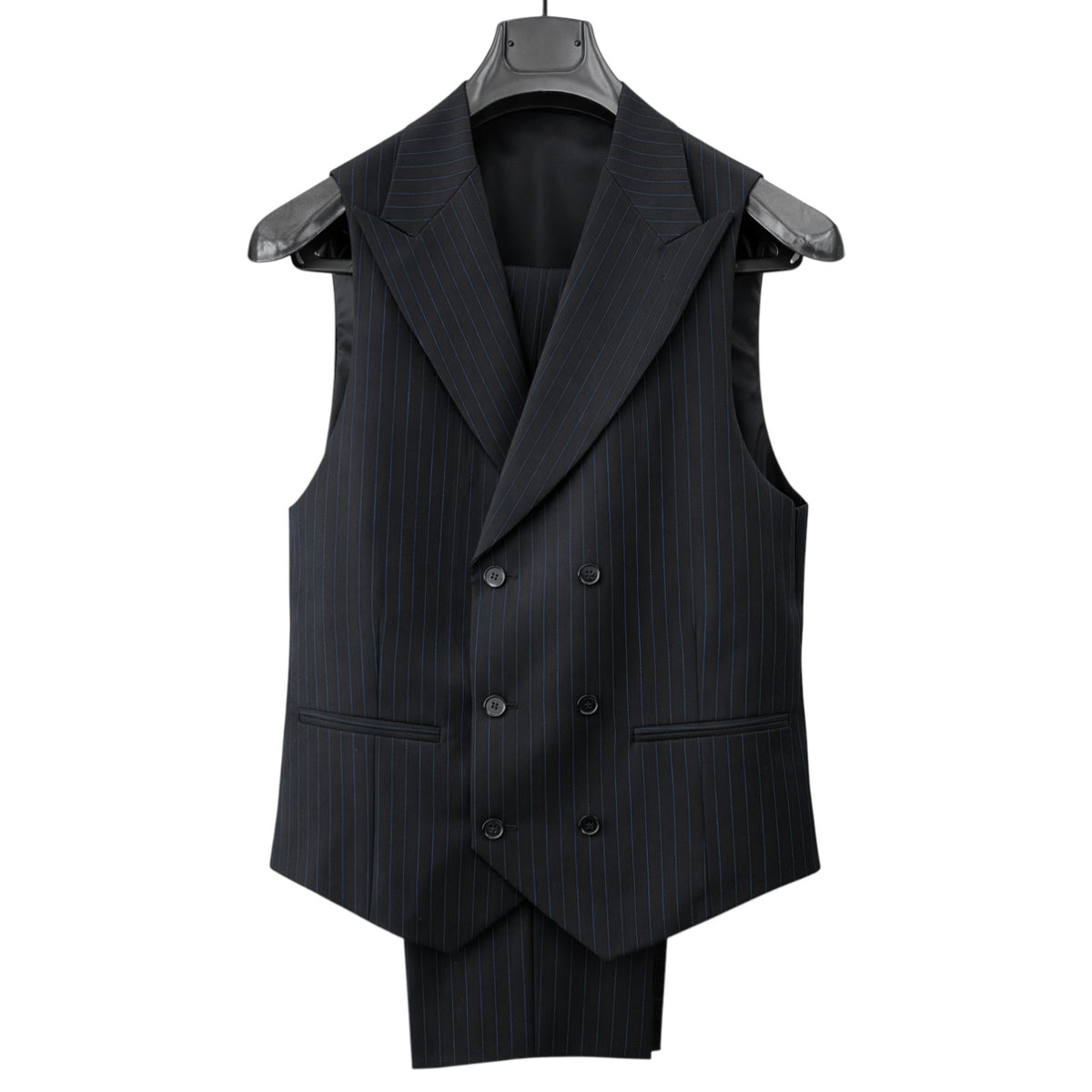 J&Z Couture Men's 3pc Peak Lapel Suit 224002/3