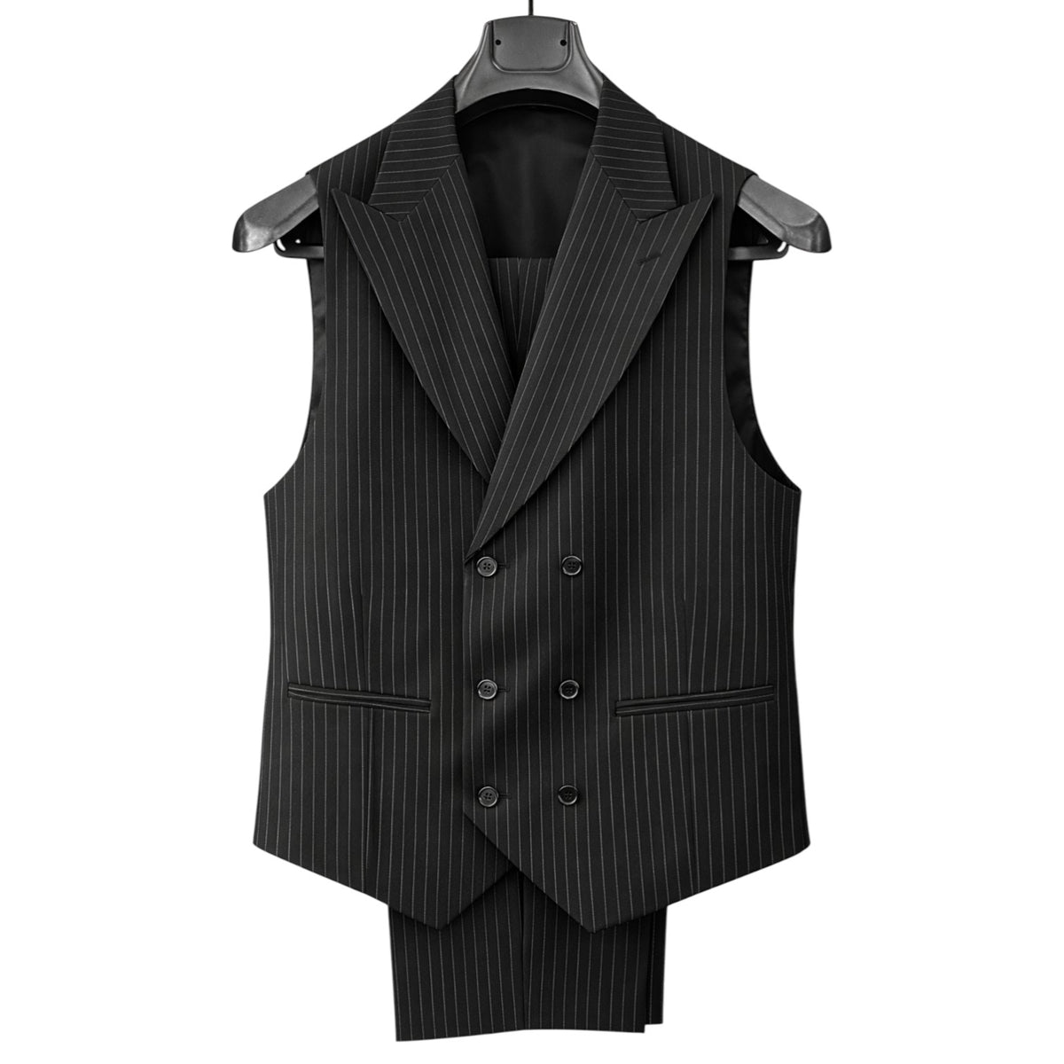J&Z Couture Men's 3pc Peak Lapel Suit 167098/3