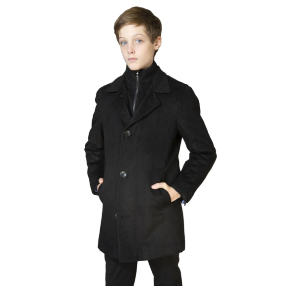 ORLANDO WOOL DOWN ZIPPER COAT