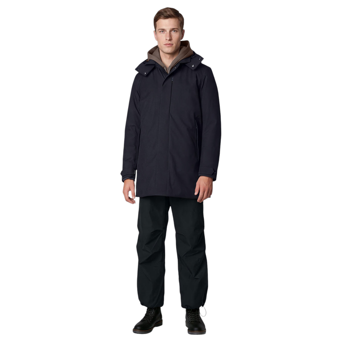 Save The Duck Sid Men’s Coat with Removable Hood