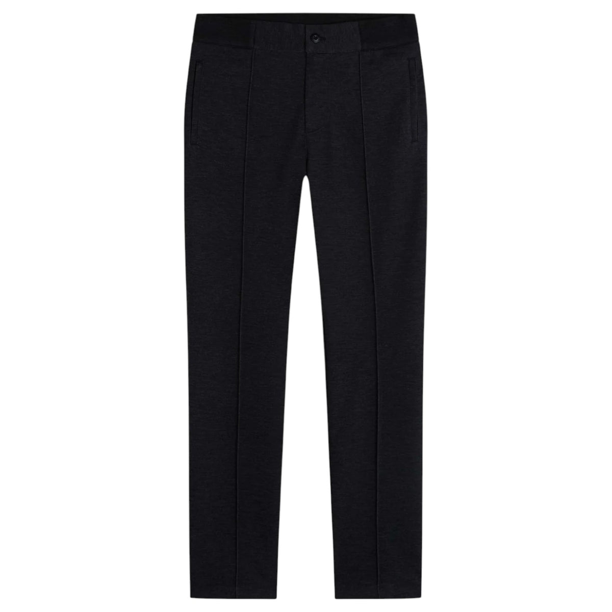 Bugatchi Soft Touch™ Melange Casual Black Pants HF2425P60