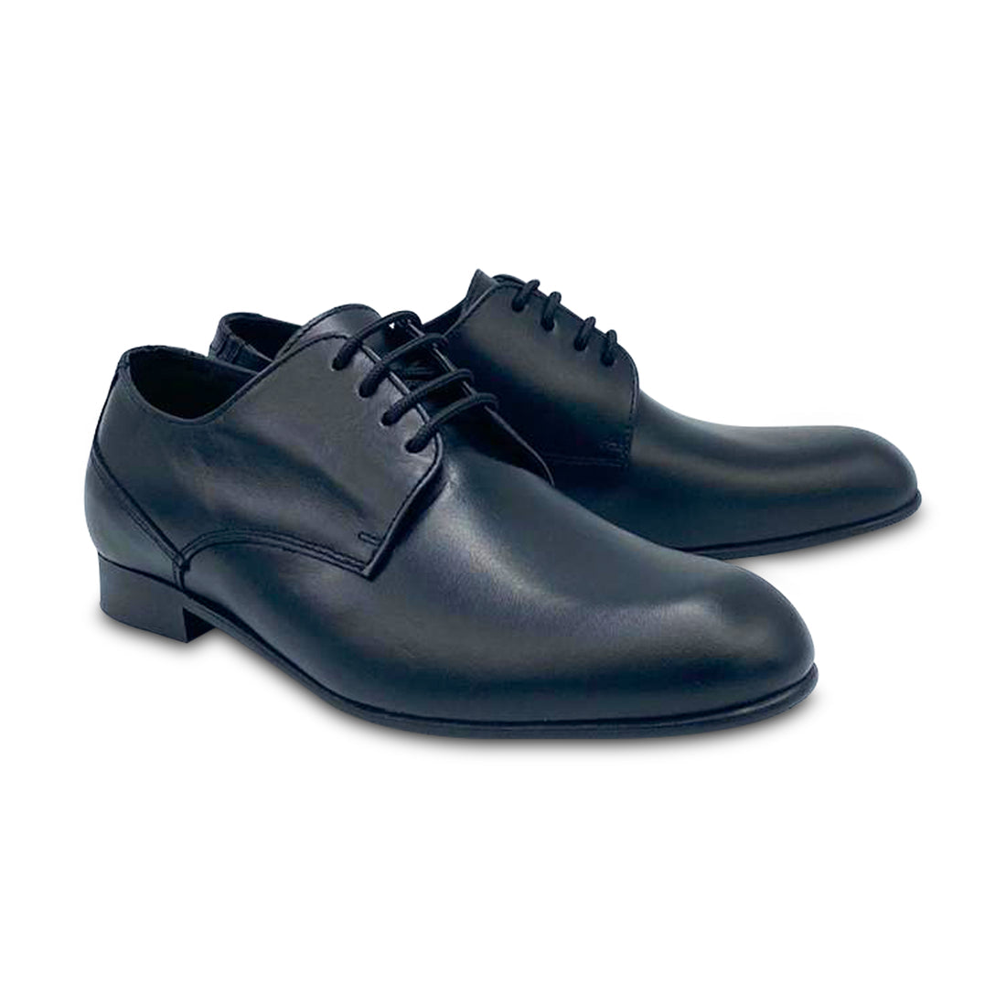 Andanines Boys' Leather Lace Oxford C78005 Black