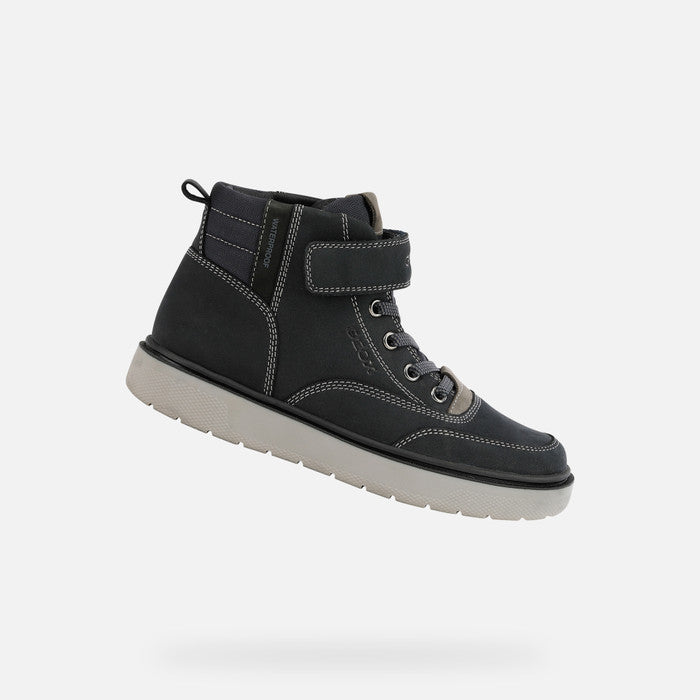 Geox Boy's waterproof ankle boot loaded with urban edge J167TA-032FU-C0045