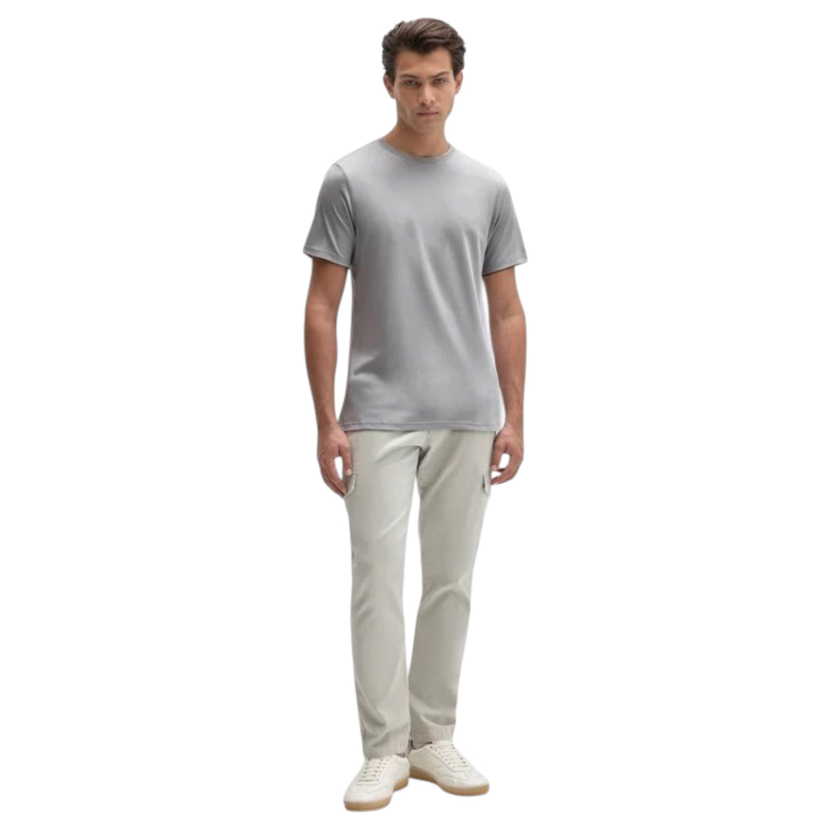 Robert Barakett The Tee Monument Grey 100% Pima Cotton