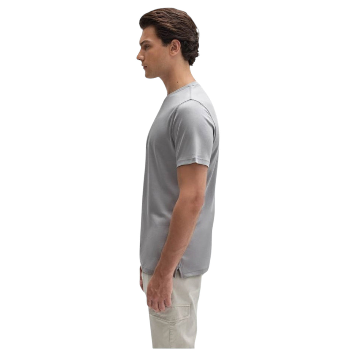 Robert Barakett The Tee Monument Grey 100% Pima Cotton