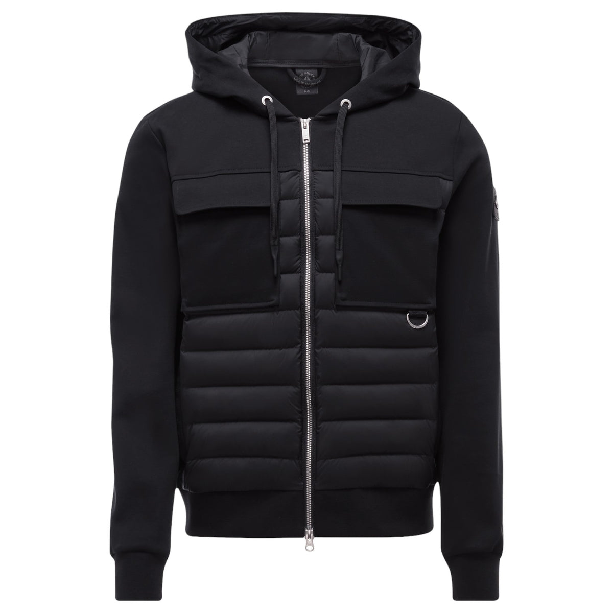 Moose Knuckles Air Down Explorer Hooded Jacket M14MS604-313 Black