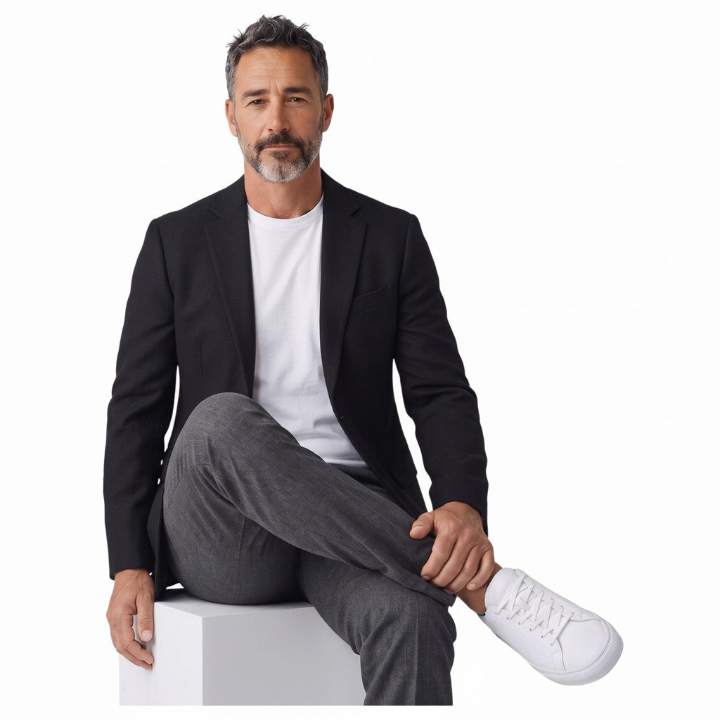 Ballin Men’s Comfort-“EZE” Cashmere Flannel Trouser – M77539248