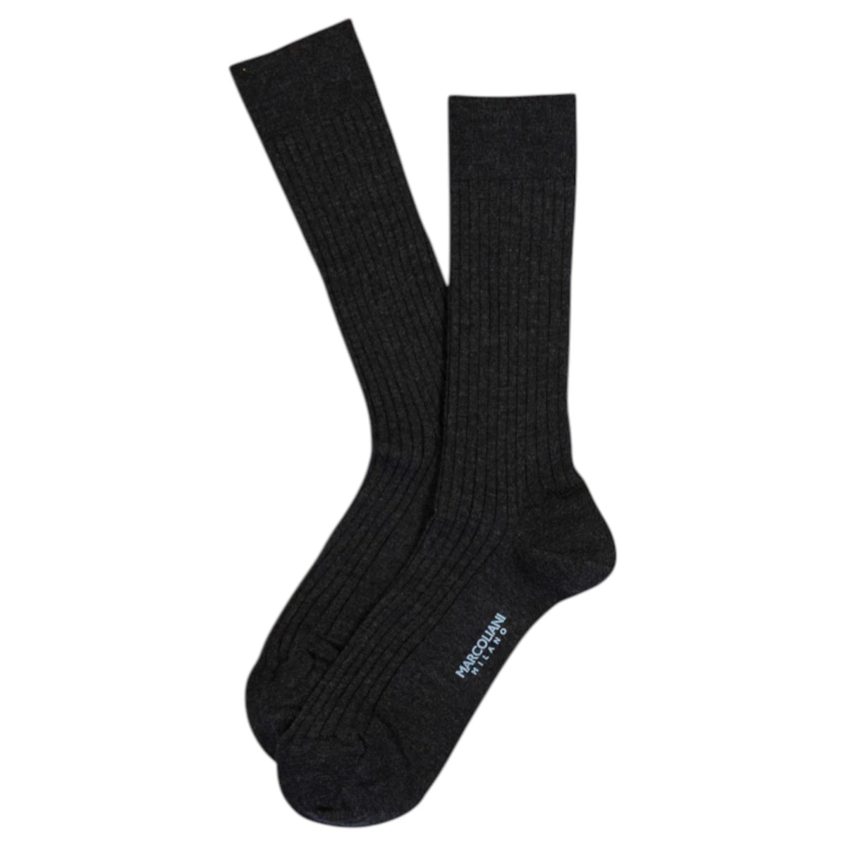 Marcoliani Birdseye Merino Wool Ribbed Socks MAR2740T