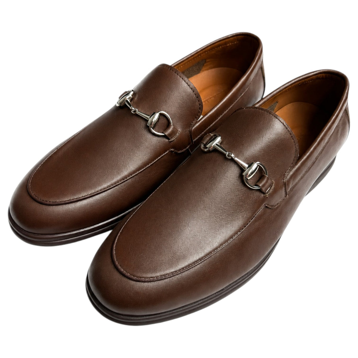 CloudCloth Boy's Classic Slip-On Dress Leather Shoes